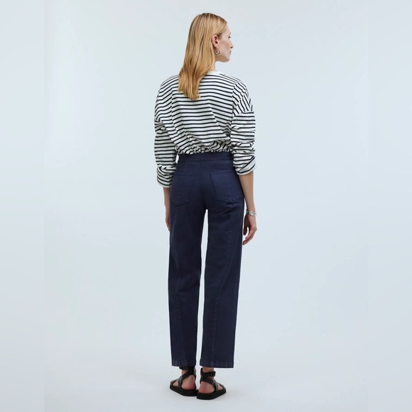 Madewell Emmett Wide leg pants Welt pocket Edition - Picture 4 of 11